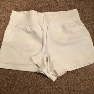 SUPER CUTE white lululemon shorts size 6